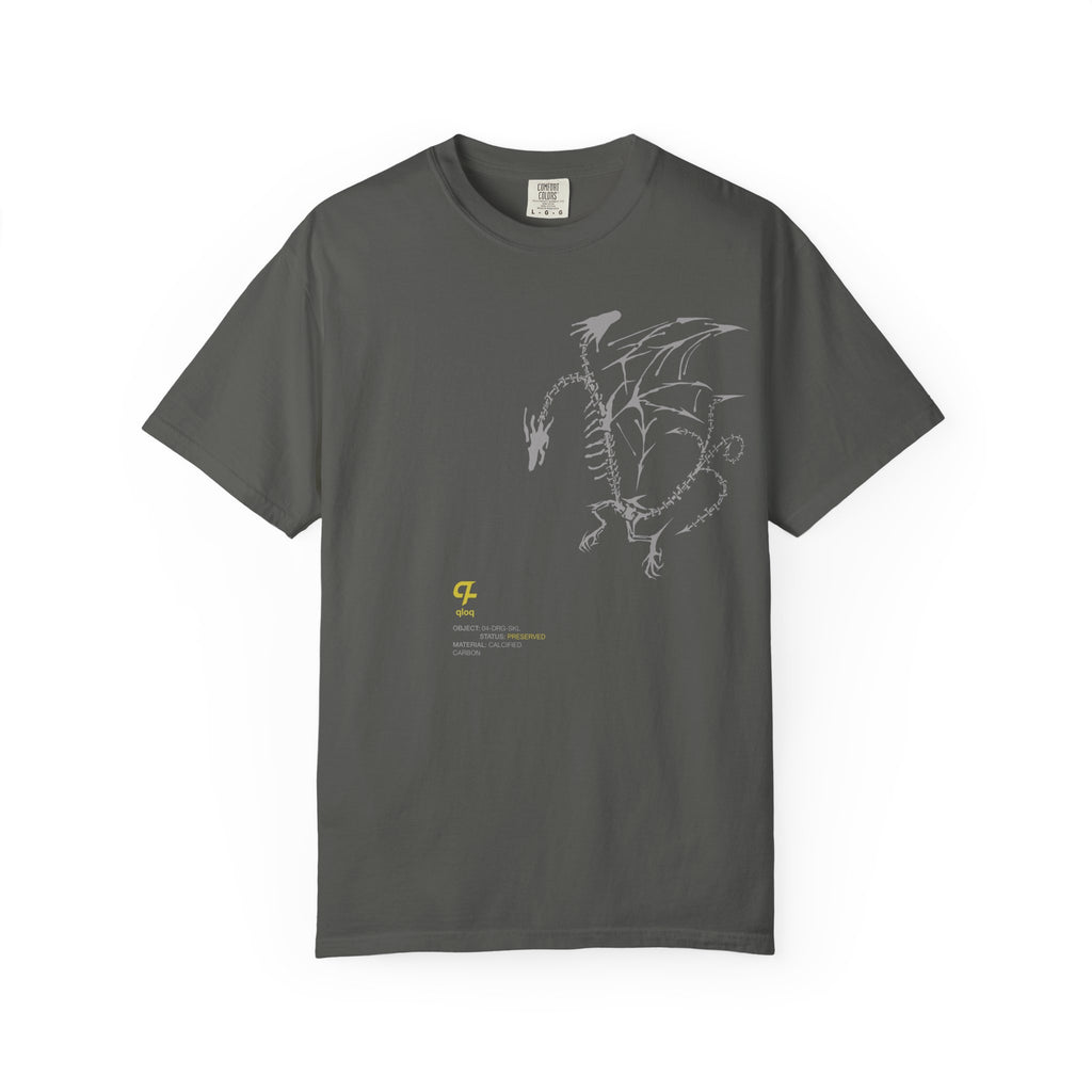 Skeleton Garment Dyed Short Sleeve T-Shirt